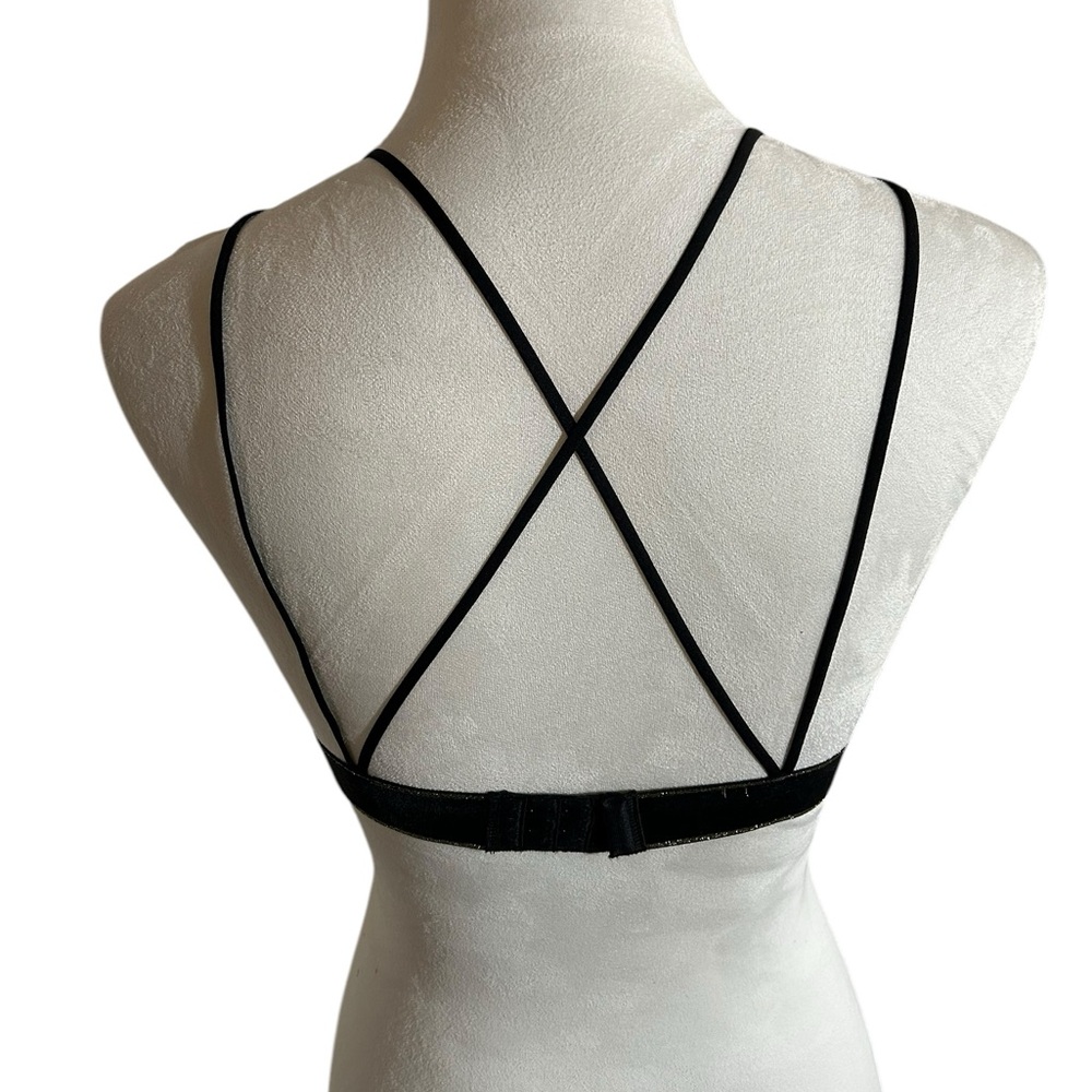 Pretty b.tempt’d Lace Bralette in black with light padding in beige - Picture 2 of 11